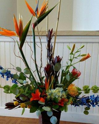 Tropical arrangement
