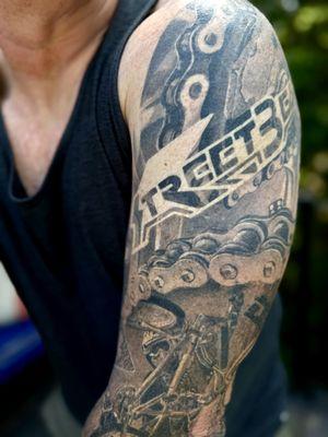 The bike I was most famous on was a Skyway Street Beat. White added for depth.