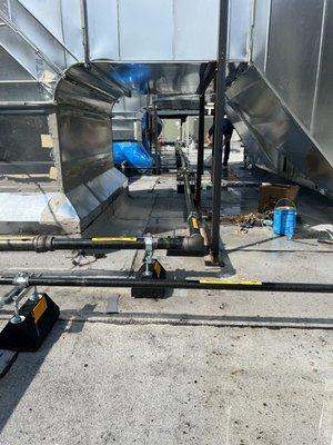 pipe reconfiguration