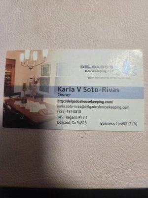 Delgado's Housekeeping