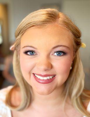 Airbrush Foundation on bride