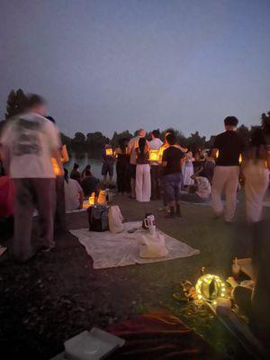 Water Lantern Festival - Fresno