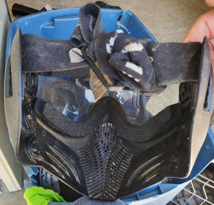 Told duct tape caused damage.Suggested a cleaner for lens&was told that would scratch.Thats what you are worried about, scratching the lens?