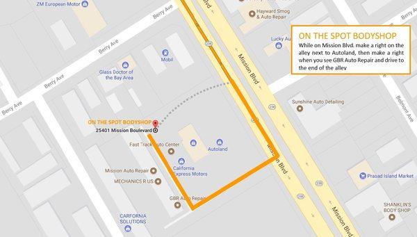 On The Spot Body Shop