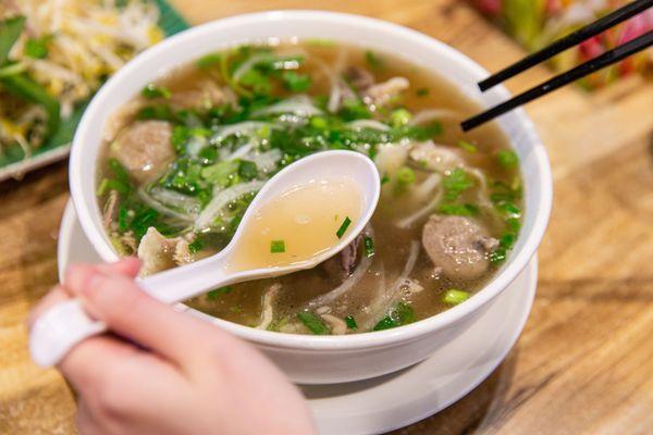 Pressured Cooked Bone Broth Pho