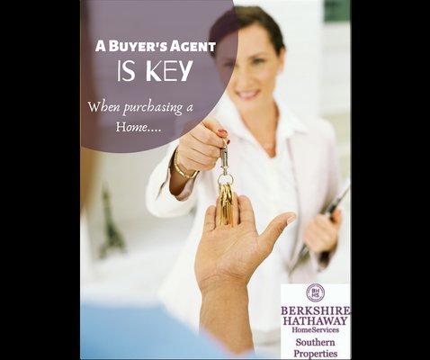 Did you know a Buyer's Agent is free for the Buyer? That's why they are the key to your home purchase!