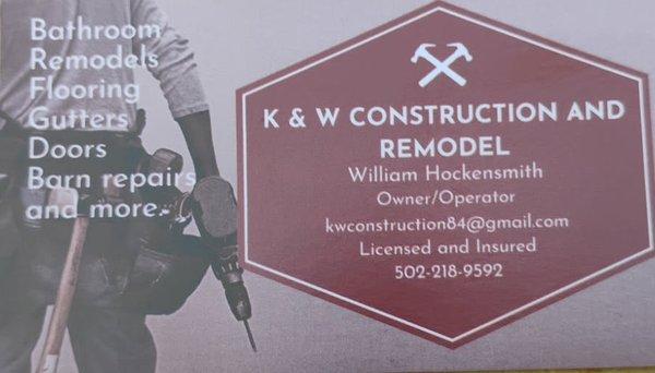 K&W Construction and Remodel
