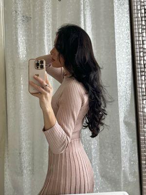 Curtain bangs / layers