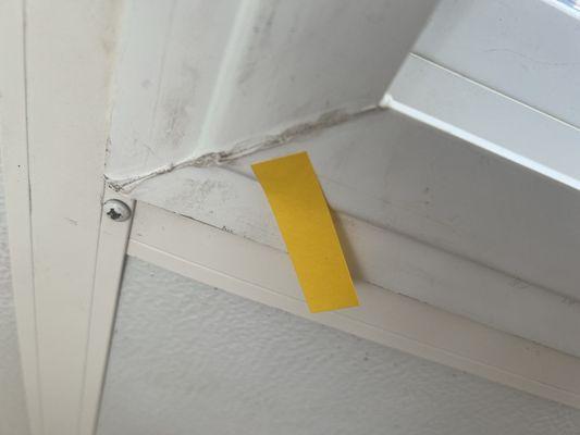 Finished product already looks like an old window.