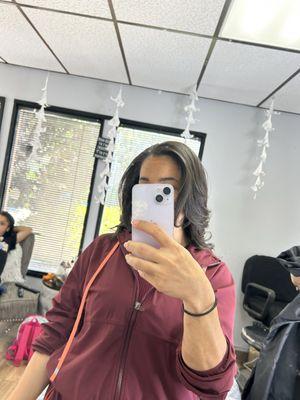 Love how my hair came out!