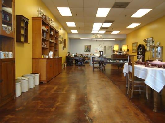 From the outside of the store...looking inside!