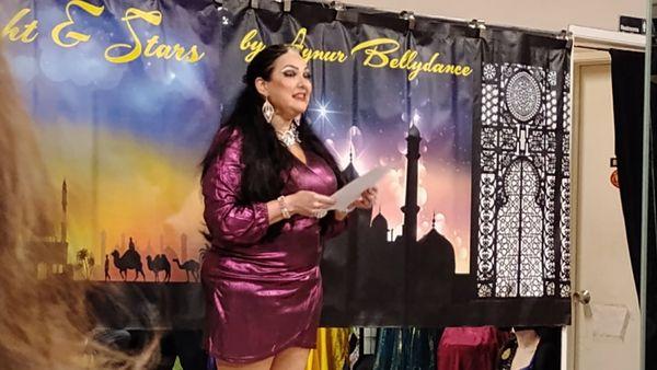 Marta Abril the dance instructor for bellydance and tango.