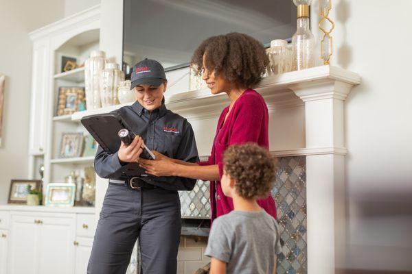 Ehrlich uses the most effective treatments with the least environmental impact, taking into consideration your home and family.