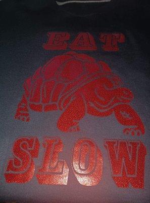 Eat Slow Graphic Apparel
