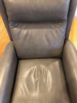 Hancock and Moore Recliner Cushions Sinking and Sagging in only 6 weeks