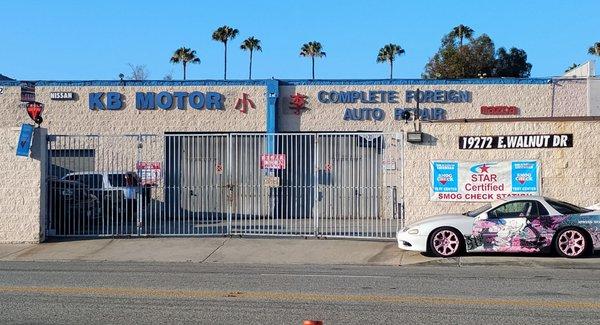 Shop on a Sunday morning.