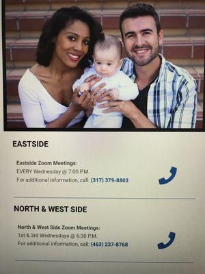 We have two home fellowship groups for Bible study and prayer. Call for more info.