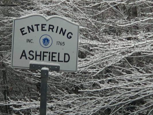 Entering Ashfield at the Goshen line. If you want to see the other side, go to "Goshen town of."