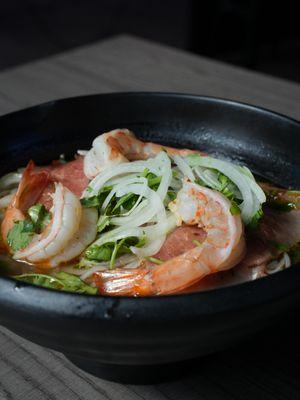 Sate Spicy Rare Steak & Shrimp