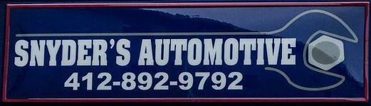 Snyders Automotive