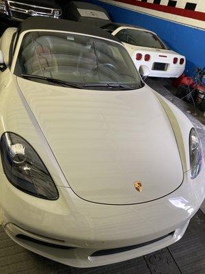 Porsche convertible Boxster