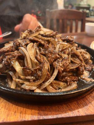 1. Sizzling Black Pepper Beef Ribs
