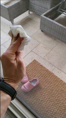 One swipe across the screen