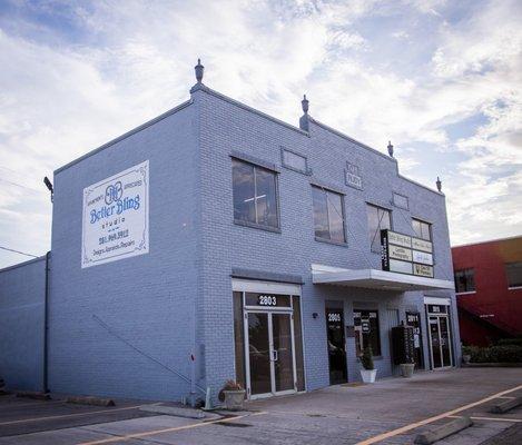 Cool vintage building for Better Bling Studio!