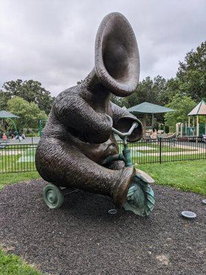 One of Us On a Tricycle, Shaw Park, Clayton