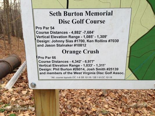 Seth Burton Disc Golf Course