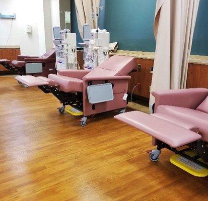 Cleaning at a wax center!