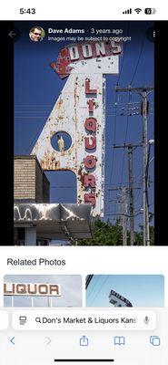 Garbage service liquor store