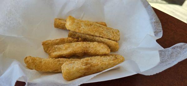 Fried yucca