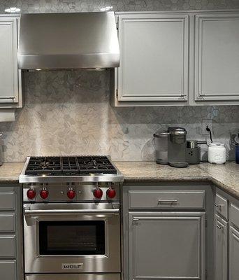 Thank you Jose for an amazing installation of our vent hood that was not easy!