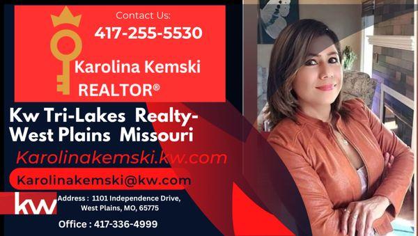 Karolina Kemski - Keller Williams Tri Lakes Realty West Plains
