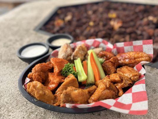 Jumbo boneless wings