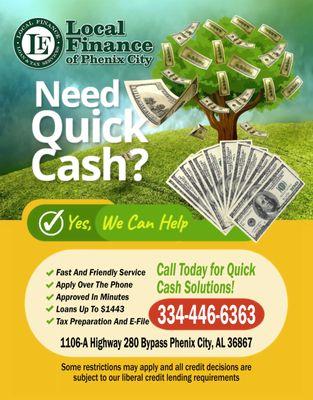 Local Finance Loan And Tax Service