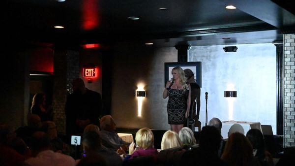 Stormy Daniels on stage