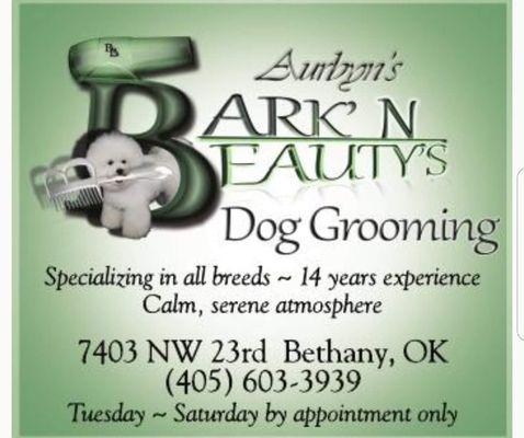 Aurbyn's Bark n Beauty's Dog Grooming