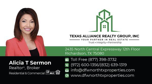 Alicia T Sermon Realtor