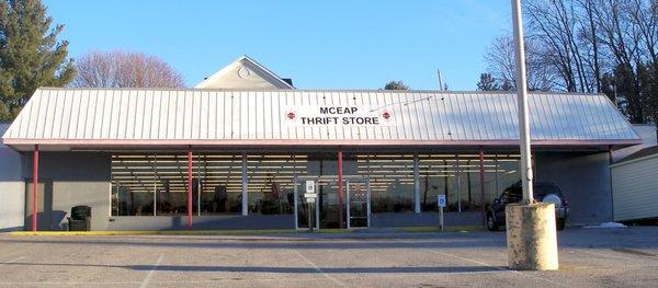 MCEAP Thrift Store store front