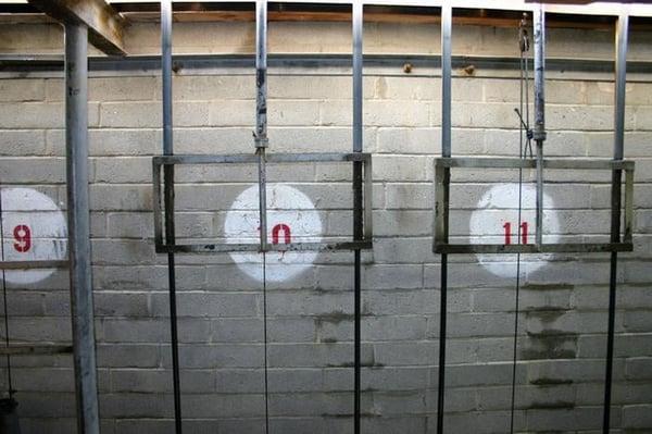 The bunker where you fix your targets.