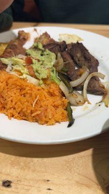 Fajitas weren't hot and sizzling like we used to- & were just meh! Waste of $20!!!