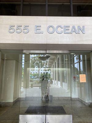 Front entrance of Duenas Tax building office