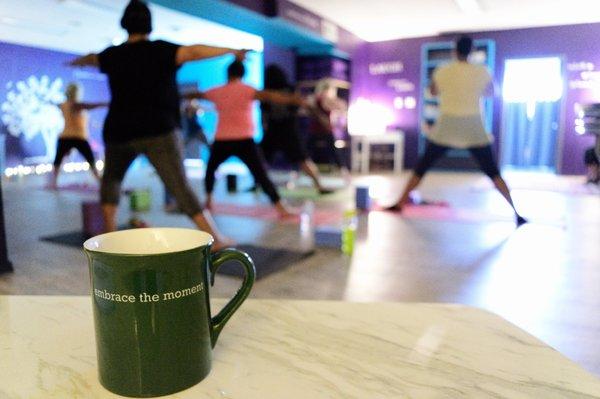 Learn how to stay present in the moment, on and off the mat.