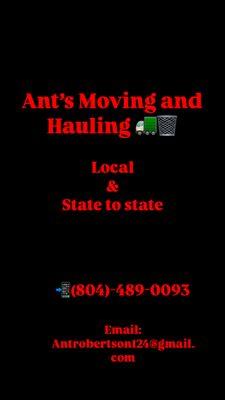 Anthony Moving and Hauling