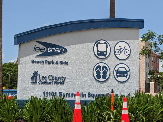 Lee Tran Beach Park & Ride
