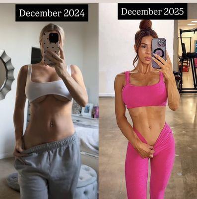 Hi! My name is Brandy, and I am the owner of Rejuven8 Wellness. This is my personal progress. I would love to help you reach your goals!