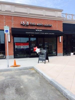 18|8 Fine Men's Salon now open