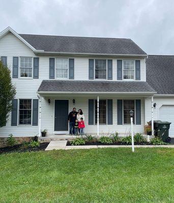 Our beautiful new home